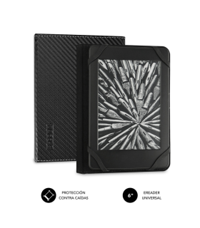FUNDA TABLET SUBBLIM CLEVER EBOOK CASE 6 BLACK