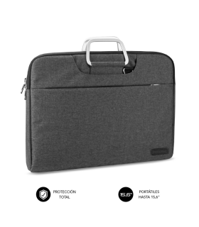FUNDA PORTATIL SUBBLIM BUSINESS LAPTOP SLEEVE 156 GREY