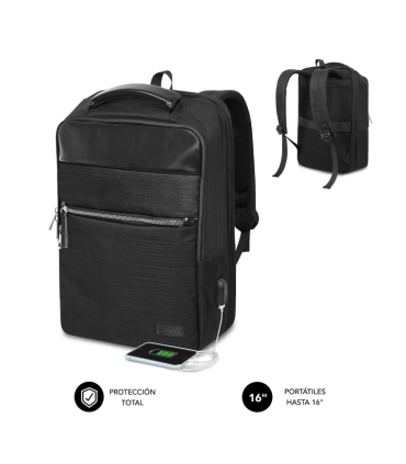 MOCHILA SUBBLIM BUSINESS V2 AP BACKPACK 16 BLACK