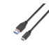 CABLE AISENS USB 31 GEN2 10GBPS 3A TIPO USB C M A M NEGRO 10M
