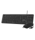 COMBO TECLADO RATON SUBBLIM BUSINESS SLIM USB NEGRO