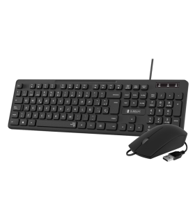 COMBO TECLADO RATON SUBBLIM BUSINESS SLIM USB NEGRO