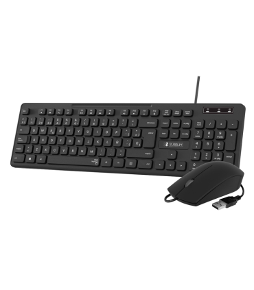 COMBO TECLADO RATON SUBBLIM BUSINESS SLIM USB NEGRO