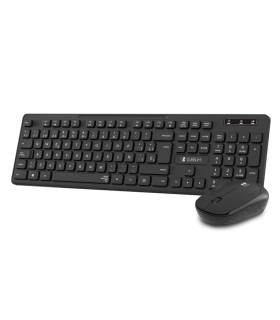 COMBO TECLADO RATON SUBBLIM BUSINESS SLIM SILENCIOSO RF INALAMBRICO NEGRO