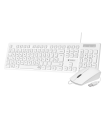 COMBO TECLADO RATON SUBBLIM BUSINESS SLIM USB BLANCO