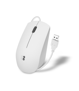 RATON SUBBLIM BUSINESS SILENCIOSO 1200 DPI BLANCO USB