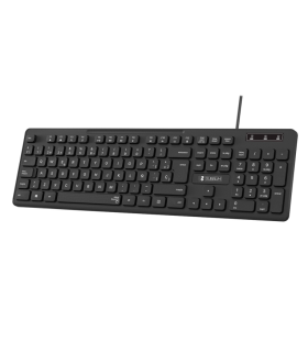 TECLADO SUBBLIM BUSINESS SLIM SILENCIOSO USB NEGRO