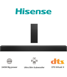 BARRA SONIDO HISENSE HS2100 21 240W BT