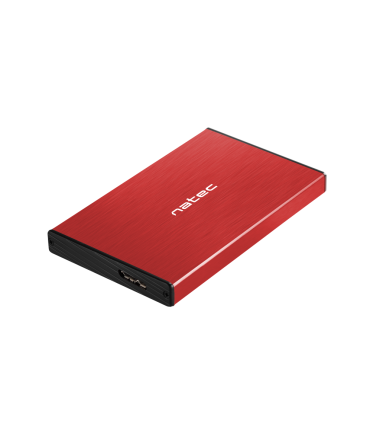 CARCASA HDD NATEC RHINO GO NKZ 1279 25 ROJA