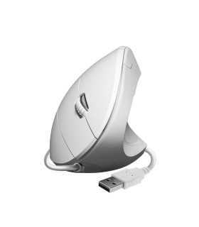 RATON SUBBLIM GLIDE VERTICAL ERGO WHITE USB