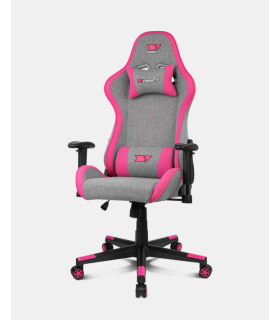 SILLA GAMING DRIFT DR90 PRO GRIS ROSA