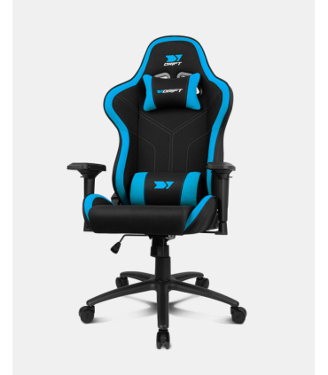 SILLA GAMING DRIFT DR110BL TEJIDO NEGRO AZUL