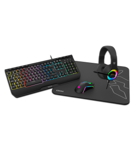 PACK KROM 4 EN 1 RGB KENYA GAMING COMBO
