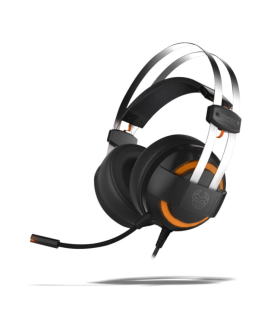 AURICULAR GAMING KROM KODE NEGRO MICROFONO USB