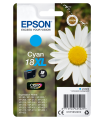 TINTA EPSON EXPRESION HOME 18XL CIAN  XP102 205 215 305 405