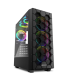 CAJA ATX SHARKOON RGB HEX 2XUSB30 SIN FUENTE NEGRO