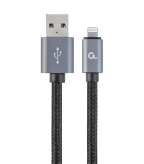 CABLE TRENZADO DE ALGODON GEMBIRD 8 PINES CON CONECTORES METALICOS 18 M