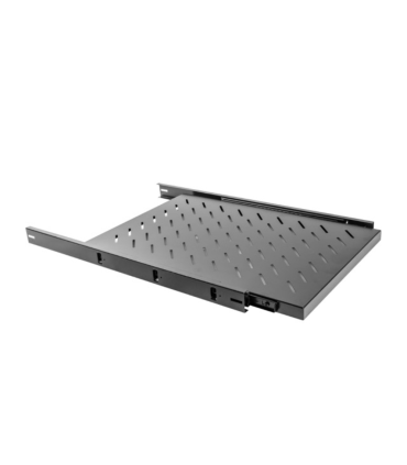 BANDEJA LANBERG DESLIZANTE 1U 465X750MM HASTA 60KG RACK 19 NEGRO