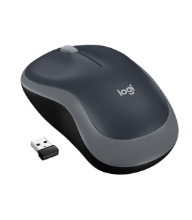 RATON LOGITECH M185 GRIS RF INALAMBRICO PILAS