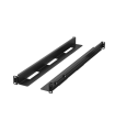 KIT CARRIL LANBERG RACK 19" DESLIZANTE 650-1090MM NEGRO