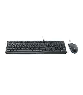 COMBO TECLADO RATON LOGITECH MK120 USB NEGRO