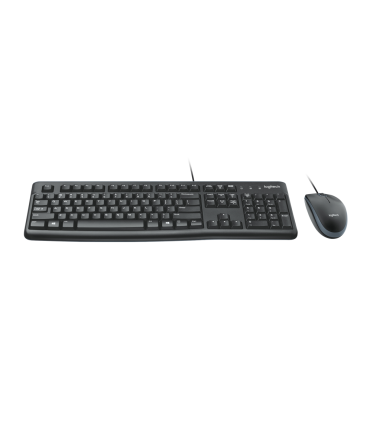 COMBO TECLADO RATON LOGITECH MK120 USB NEGRO