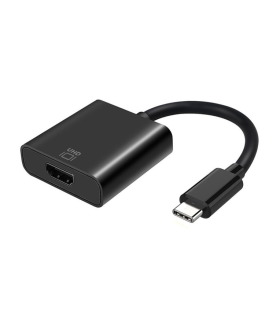 CONVERSOR AISENS USB C A HDMI 4K60HZ USB C M HDMI H NEGRO 15CM