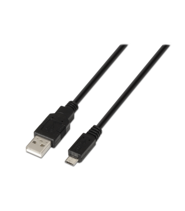 CABLE AISENS USB 20 TIPO A M MICRO B M NEGRO 08M