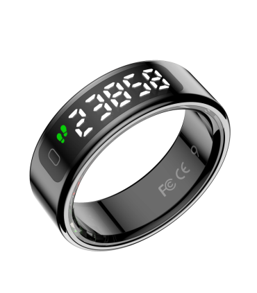 LEOTEC SMART RING KOR MAU NEGRO TALLA 8