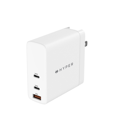 CARGADOR ADAPTADOR HYPER HYPERJUICE 140 W GAN CHARGER GLOBAL MULTI PORT