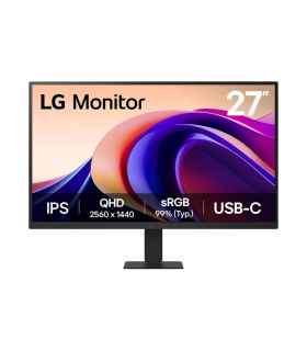 MONITOR LG 27U631A B 27 QHD 5MS NEGRO HDMI USB C VESA