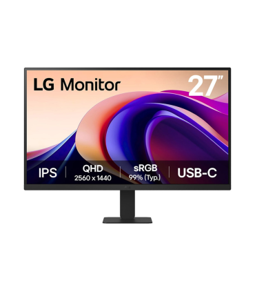 MONITOR LG 27U631A B 27 QHD 5MS NEGRO HDMI USB C VESA