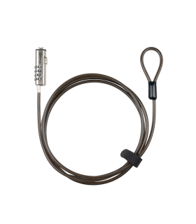 CABLE SEGURIDAD TOOQ NANO 25X6MM COMBINACION PORTATIL
