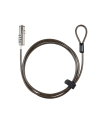CABLE SEGURIDAD TOOQ NANO 2.5X6MM COMBINACION PORTATIL