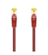 CABLE RED AISENS LATIGUILLO RJ45 LSZH CAT7 SFTP PIMF 25CM ROJO