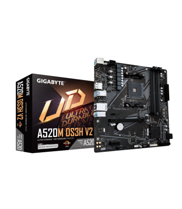 PLACA BASE GIGABYTE A520M DS3H V2 AM4 MATX 4XDDR4