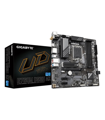PLACA BASE GIGABYTE B760M DS3H AX G12 1700 MATX 4XDDR5