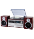 TOCADISCOS TREVI TT 1072 DAB TURNTABLE DABAWENCODING DARK WOOD