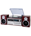 TOCADISCOS TREVI TT 1072 DAB TURNTABLE +DAB+AW+ENCODING DARK WOOD