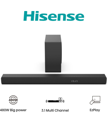 BARRA SONIDO HISENSE HS3100 31 480W BT