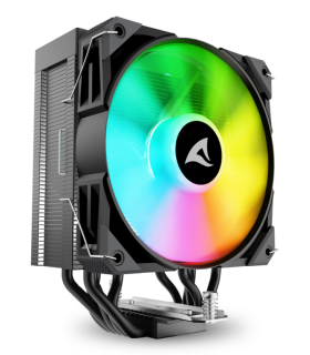 VENTILADOR CPU SHARKOON A50 RGB 120MM NEGRO