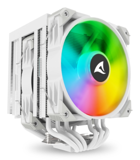 VENTILADOR CPU SHARKOON A60 RGB 120MM BLANCO