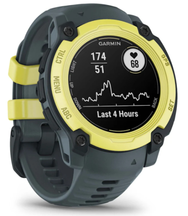 SMARTWATCH GARMIN INSTIN E 40MM AMARILLO SILICONA AZUL