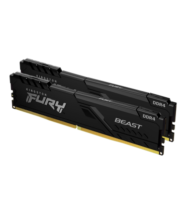 DDR4 KINGSTON 2x 8GB 3200 FURY BEAST NEGRO