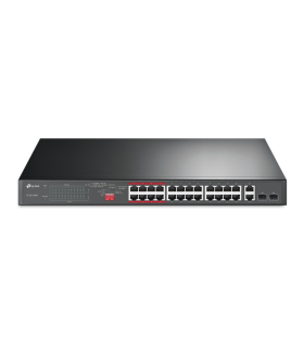 SWITCH TP LINK TL SL1226P 24xFAST POE 2x1G POE 2xSFP 250W