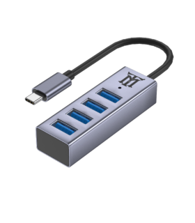 HUB MAILLON PREMIUM TIPO C 31 TO USB 32 ALUMINIO 41