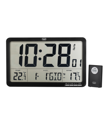 RELOJ PARED TREVI OM 3560 RC DIGITAL RADIOCONTROLADO CON SENSOR EXTERNO