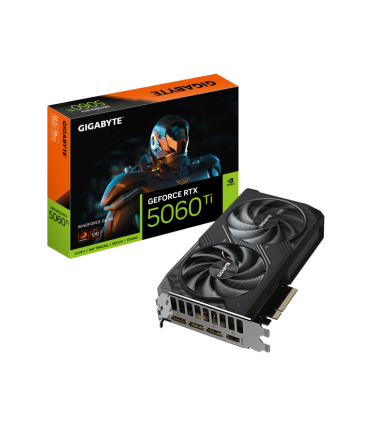 TARJETA GRAFICA GIGABYTE RTX 5060 TI WINDFORCE OC 8GB GDDR7