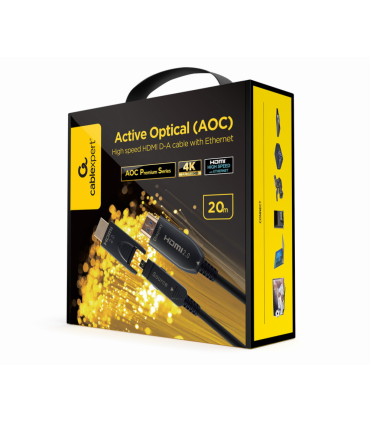 CABLE HDMI GEMBIRD D A ALTA VELOCIDAD ETHERNET AOC ARMORED SERIES 30M