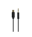 CABLE USB GEMBIRD TIPO C A AUX ESTEREO DE 3,5 MM, 1,5 M, NEGRO